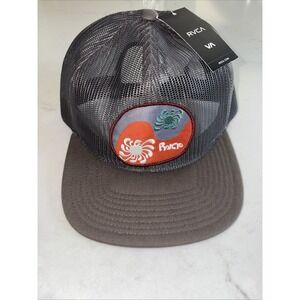 RVCA Trucker Hat LA Swirl - Brown -‎ New Skater Surf